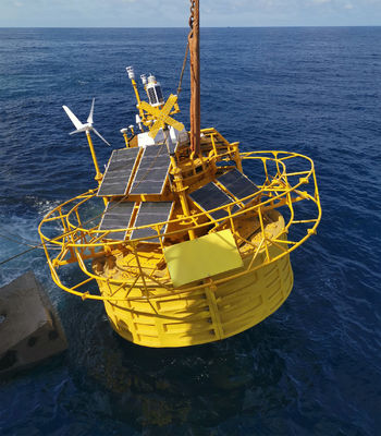Meteorological Floating LiDAR Hydrologic Monitoring Buoys For Navigational Guides