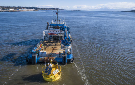 Blue Aspirations Floating Lidar With Ecosystem Monritong Sensor