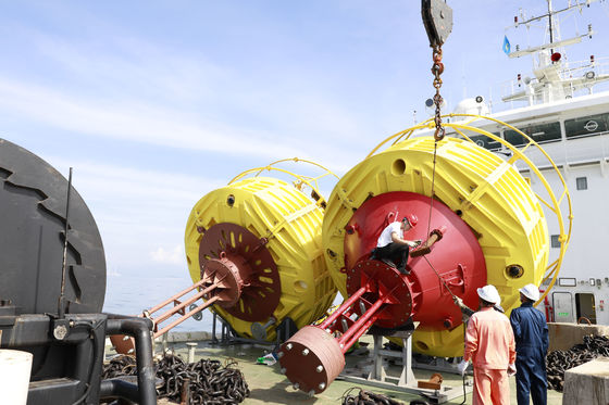 LAN Data Transmission Floating LiDAR System For Wind Farm Layout Optimization