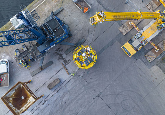 Wind Power Project Floating LIDAR Buoy Facilitates Offshore Wind Farm