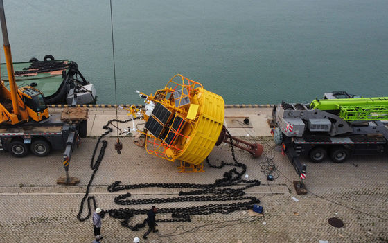 Marine Meteorological Buoy Measure Ocean Weather Conditions